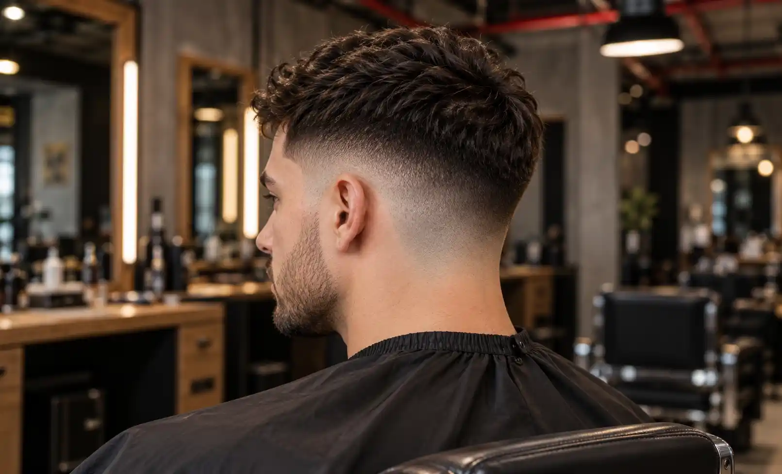 Skin Fade Pulido con Textura — Galería de estilos Intriago Hair Studio